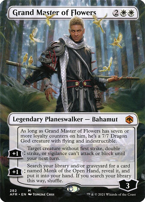 Grand Master of Flowers (Borderless foil) | Inglés | NM | AFR