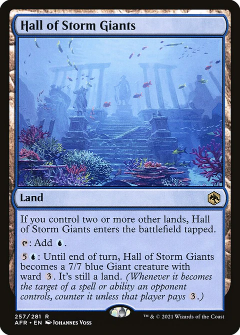 Hall of Storm Giants | Inglés | NM | AFR