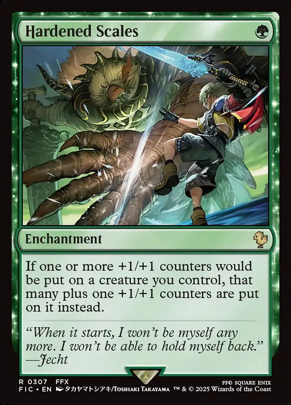 Hardened Scales | Inglés | NM | FIC 1