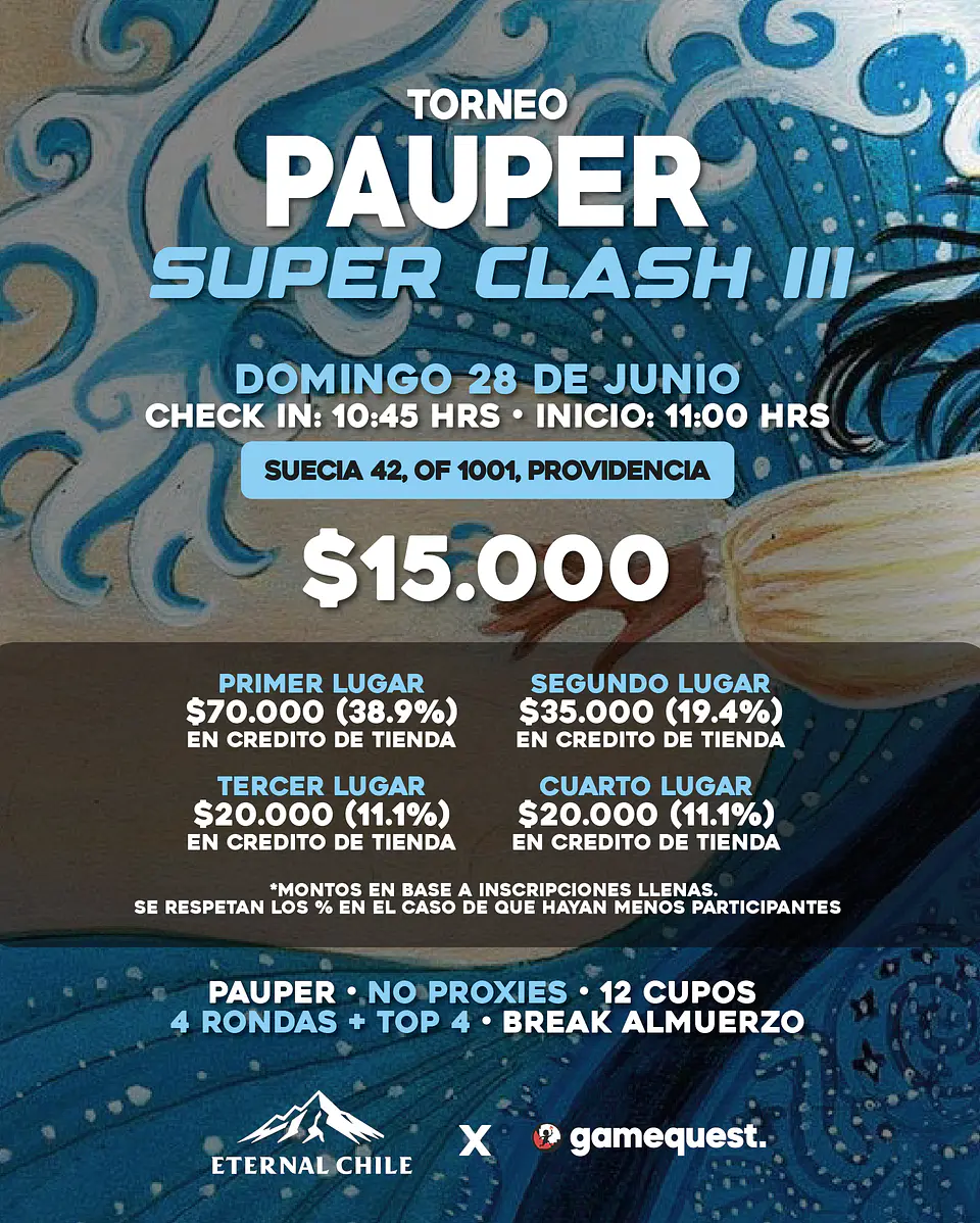 Torneo Pauper: Super Clash III (2-ago) 1