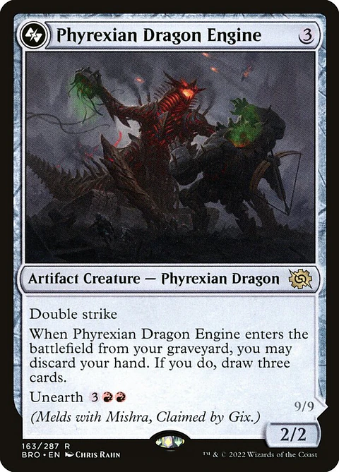 Phyrexian Dragon Engine | Español | NM | BRO