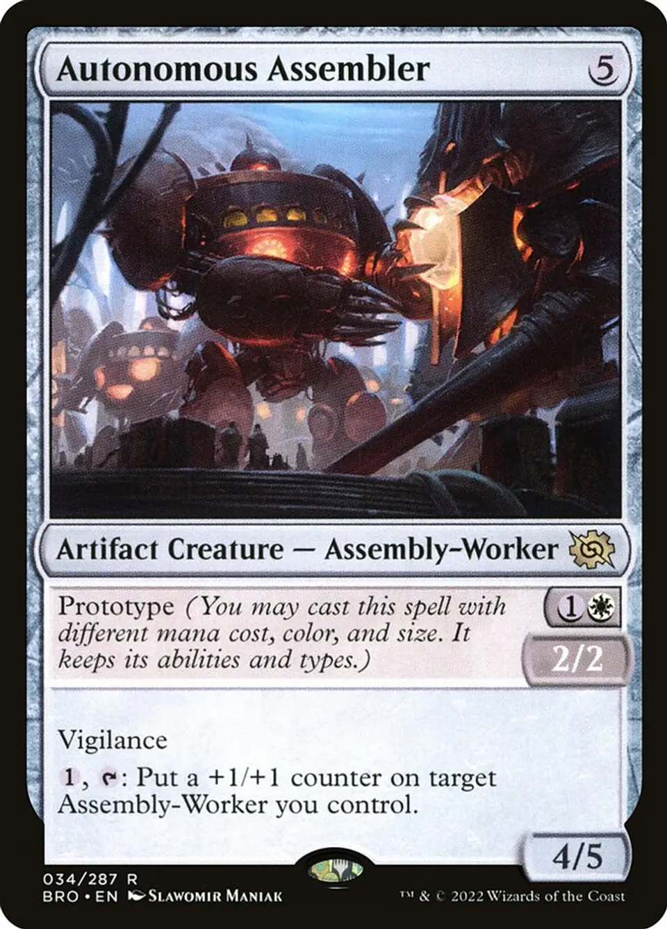 Autonomous Assembler | Español | NM | BRO 1