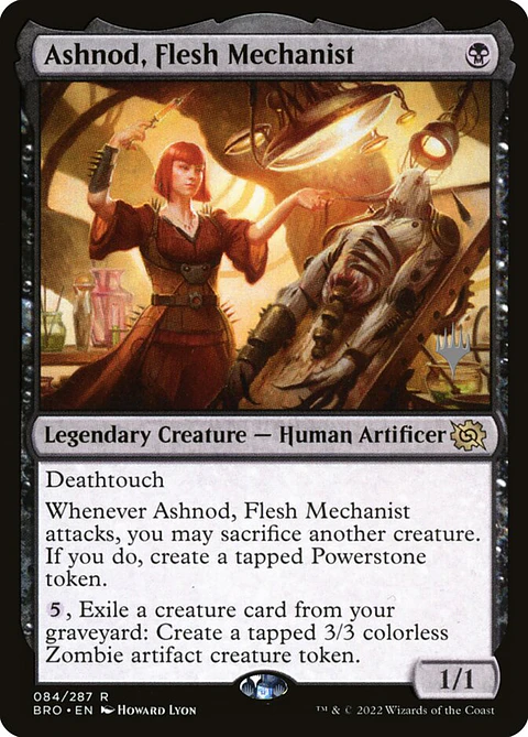 Ashnod, Flesh Mechanist | Español | NM | PBRO