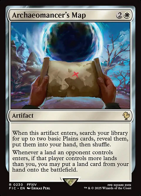 Archaeomancer's Map (Surge foil) | Español | NM | FIC
