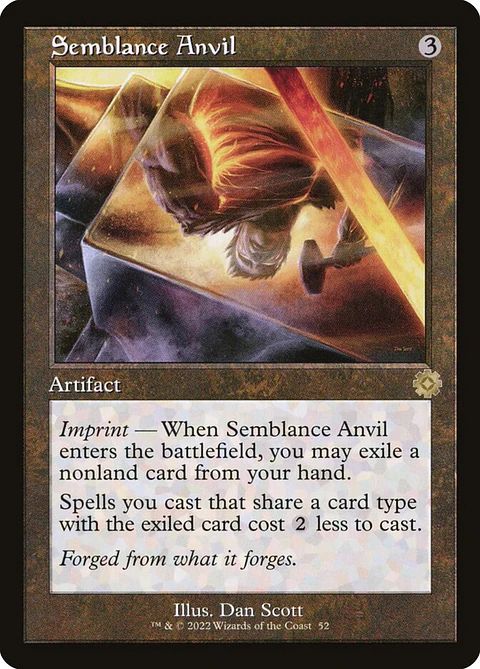 Semblance Anvil (Retro Frame) | Español | NM | BRR