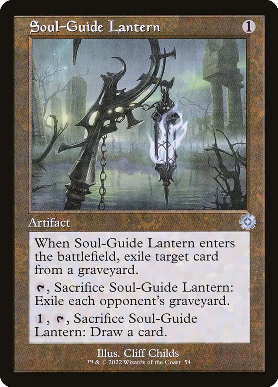 Soul-Guide Lantern (Retro Frame) | Español | NM | BRR 1