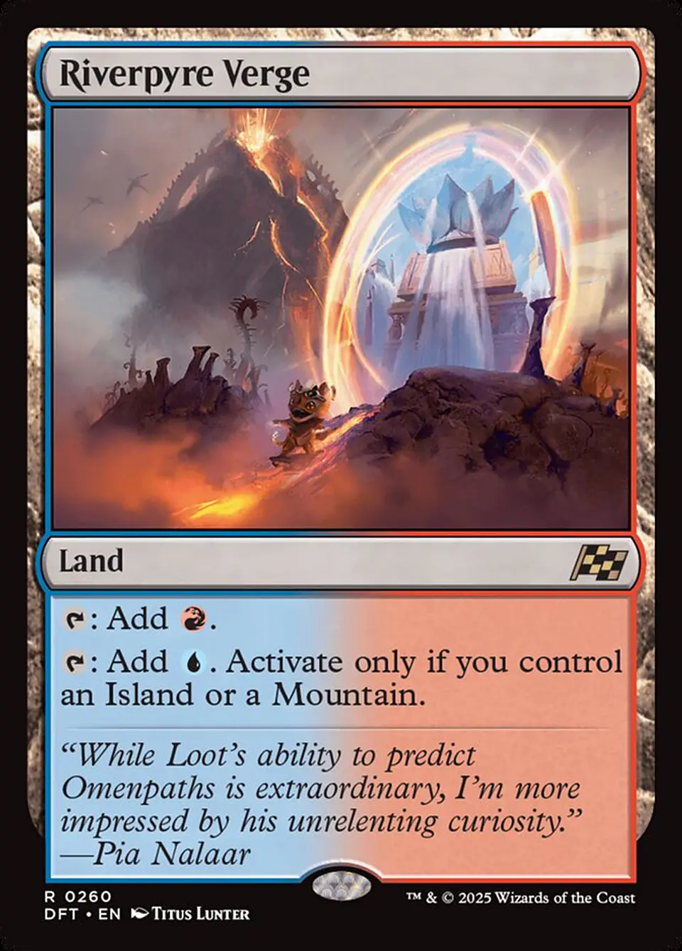 Riverpyre Verge (foil) | Inglés | NM | DFT 1