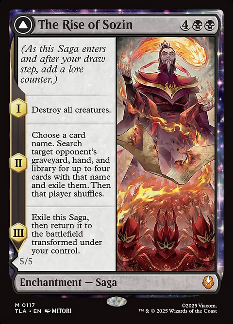 The Rise of Sozin // Fire Lord Sozin (foil) | Inglés | NM | TLA