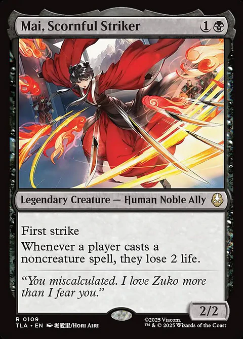 Mai, Scornful Striker | Inglés | NM | TLA