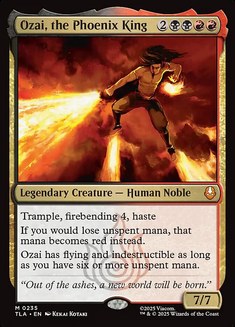 Ozai, the Phoenix King | Inglés | NM | TLA