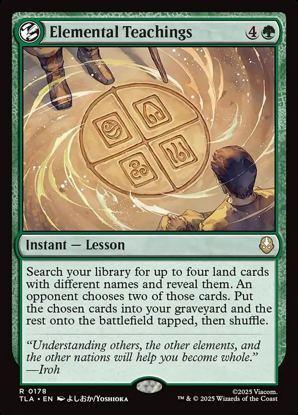Elemental Teachings | Inglés | NM | TLA 1
