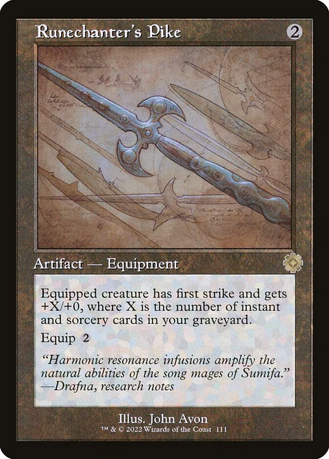 Runechanter's Pike (Retro Frame) | Inglés | NM | BRR