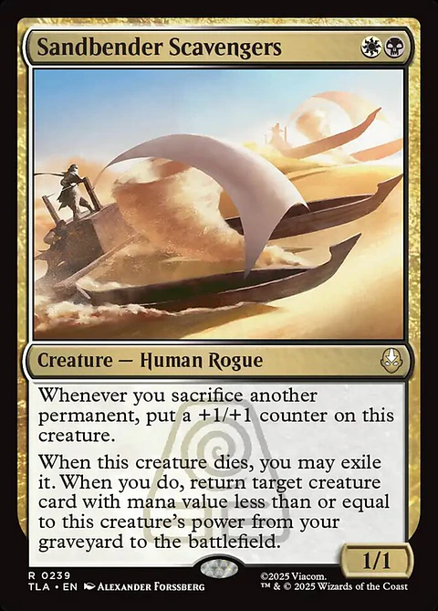Sandbender Scavengers | Inglés | NM | TLA