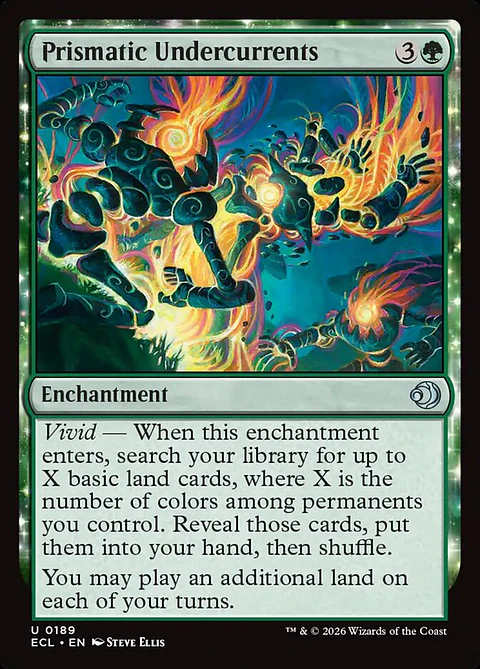 Prismatic Undercurrents | Inglés | NM | ECL