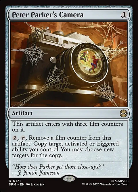 Peter Parker's Camera | Español | NM | SPM