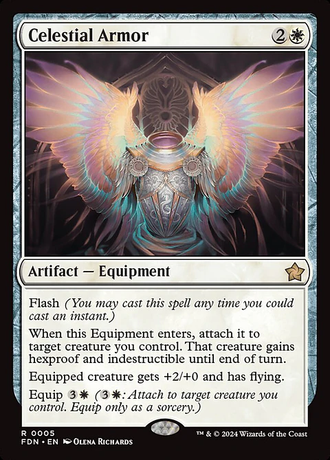 Celestial Armor | Español | NM | FDN