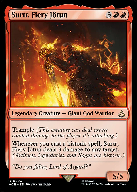 Surtr, Fiery Jötun | Español | NM | ACR