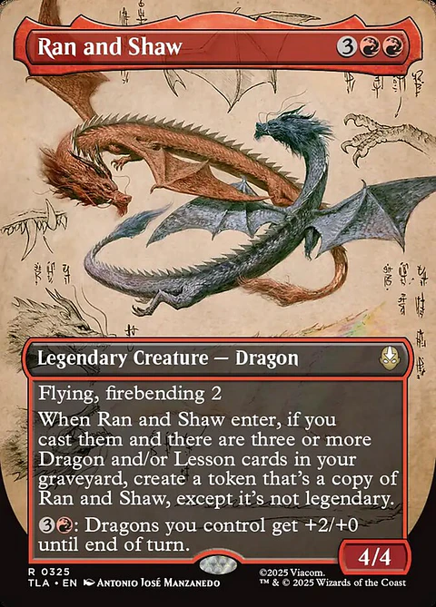 Ran and Shaw (Borderless) | Español | NM | TLA
