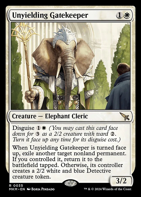 Unyielding Gatekeeper | Español | NM | MKM