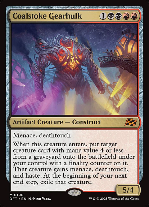 Coalstoke Gearhulk | Inglés | NM | DFT