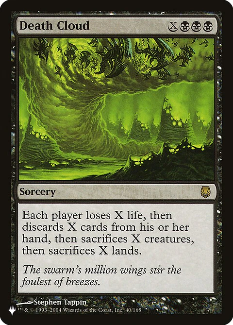 Death Cloud | Inglés | NM | PLST