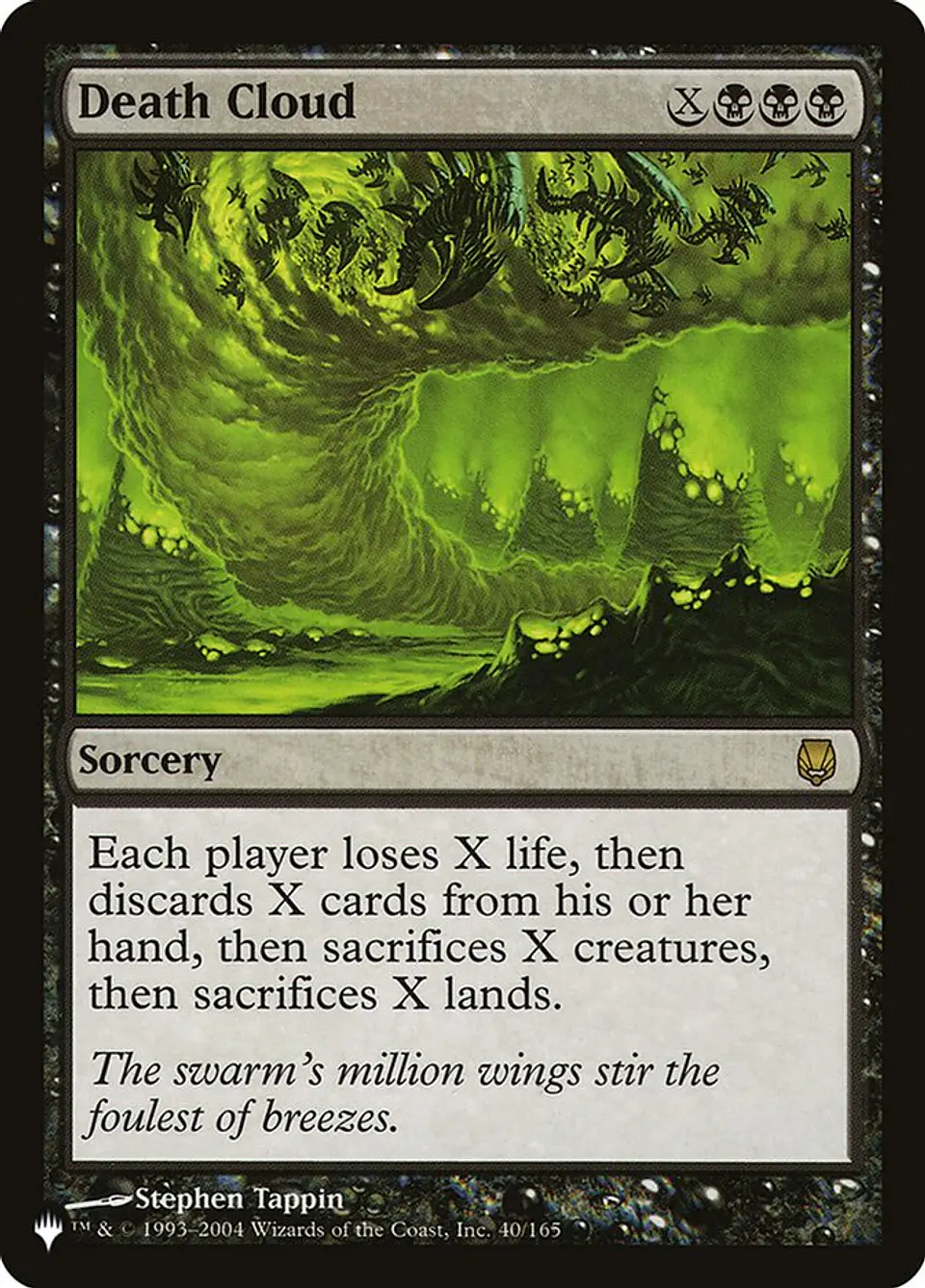 Death Cloud | Inglés | NM | PLST 1