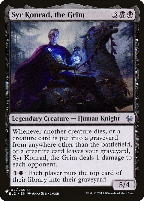 Syr Konrad, the Grim | Inglés | NM | PLST