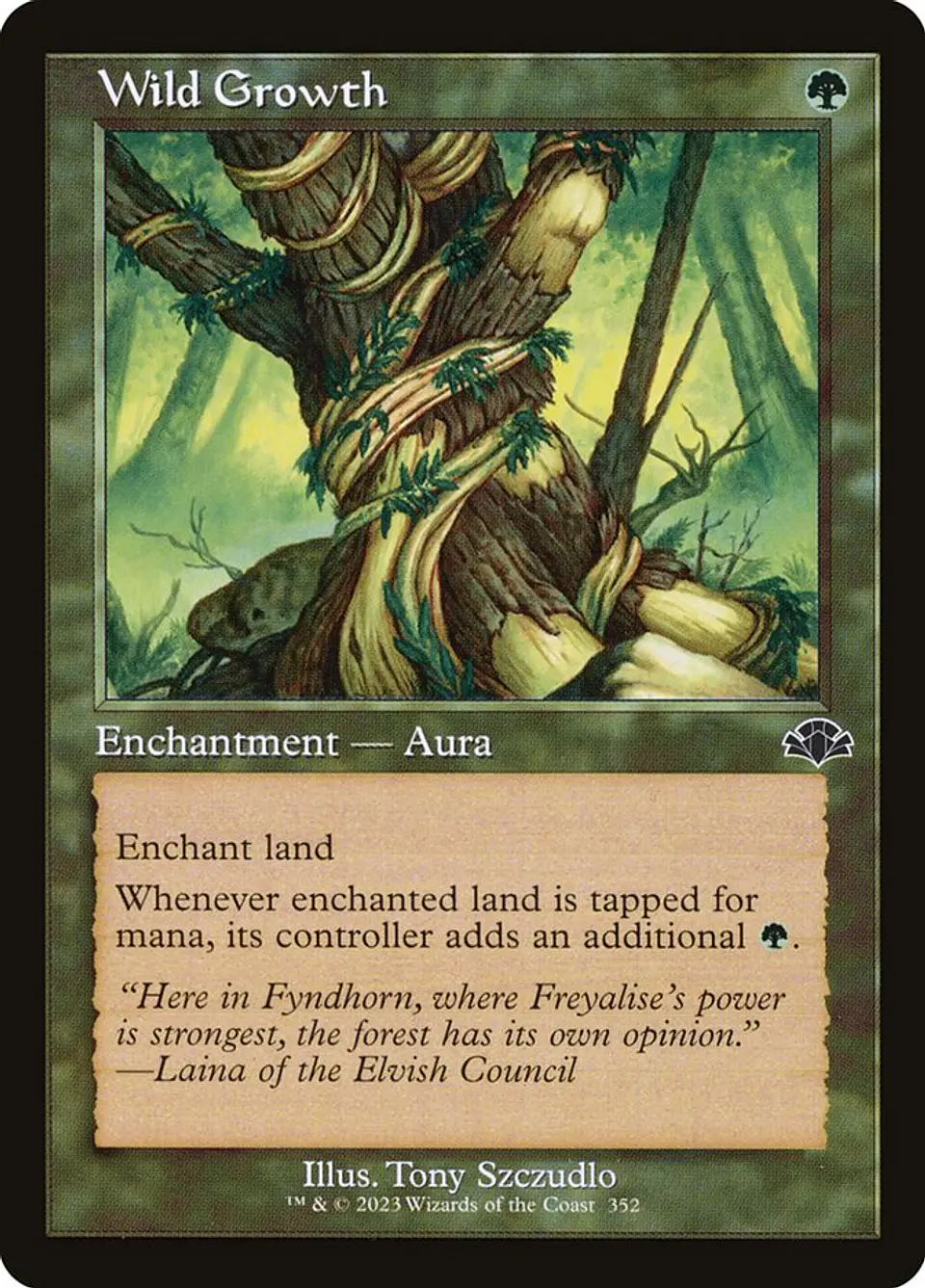 Wild Growth (Retro Frame) | Inglés | NM | DMR 1