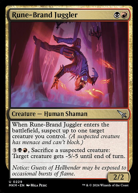 Rune-Brand Juggler (foil) | Español | NM | MKM