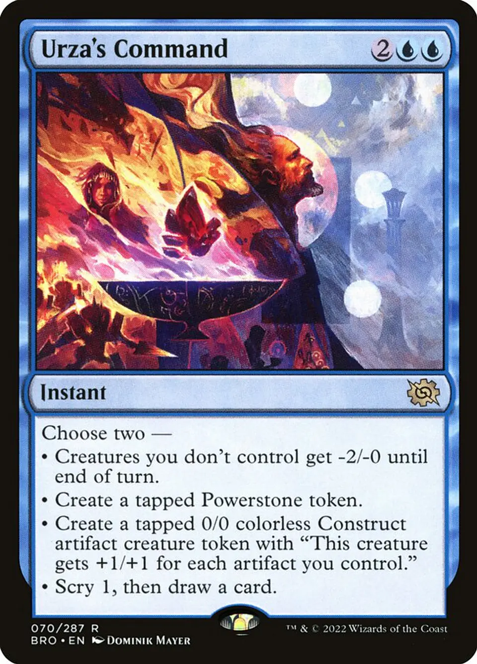 Urza's Command | Español | NM | BRO 1