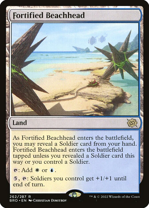 Fortified Beachhead | Español | NM | BRO