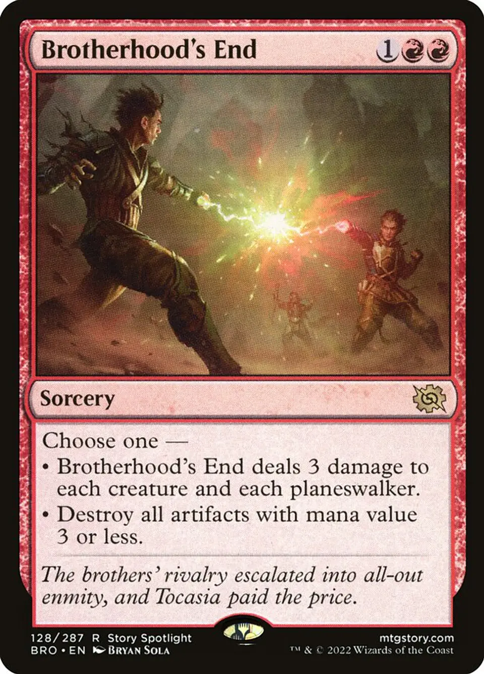 Brotherhood's End | Español | NM | BRO 1