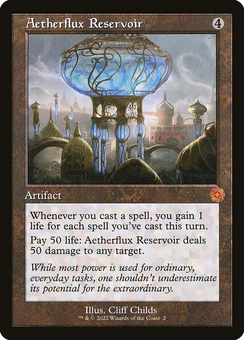 Aetherflux Reservoir (Retro Frame) | Español | NM | BRR