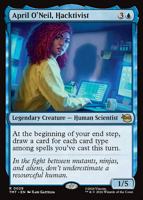 April O'Neil, Hacktivist | Inglés | NM | TMT