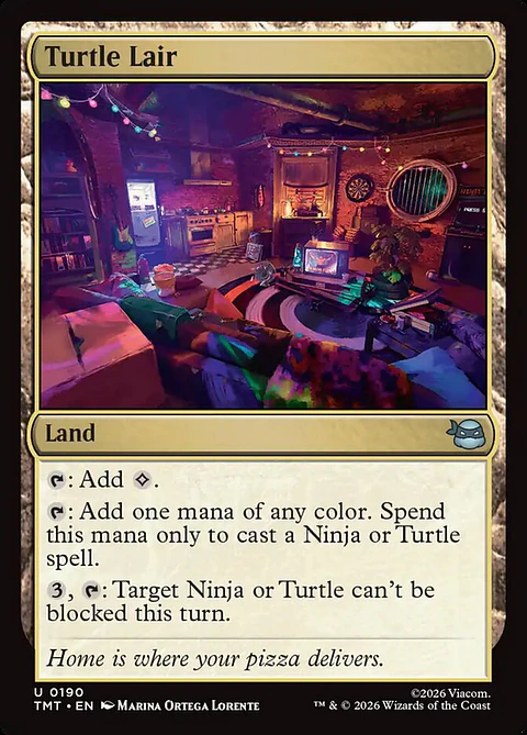 Turtle Lair | Inglés | NM | TMT
