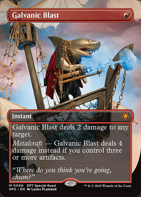 Galvanic Blast (Borderless) | Inglés | NM | SPG