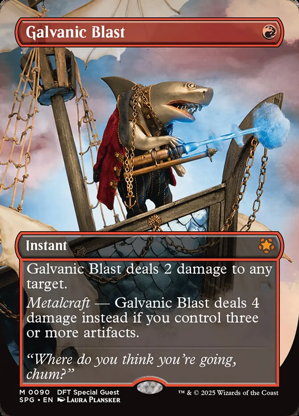 Galvanic Blast (Borderless) | Inglés | NM | SPG 1