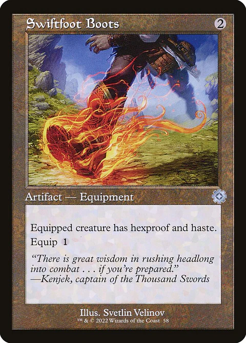 Swiftfoot Boots (Retro Frame) | Español | NM | BRR
