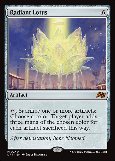 Radiant Lotus | Inglés | NM | DFT