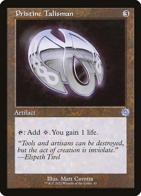 Pristine Talisman (Retro Frame) | Español | NM | BRR
