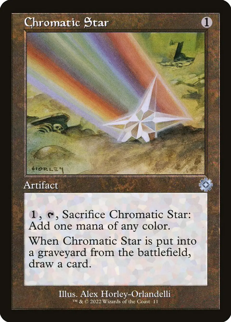 Chromatic Star (Retro Frame) | Español | NM | BRR 1