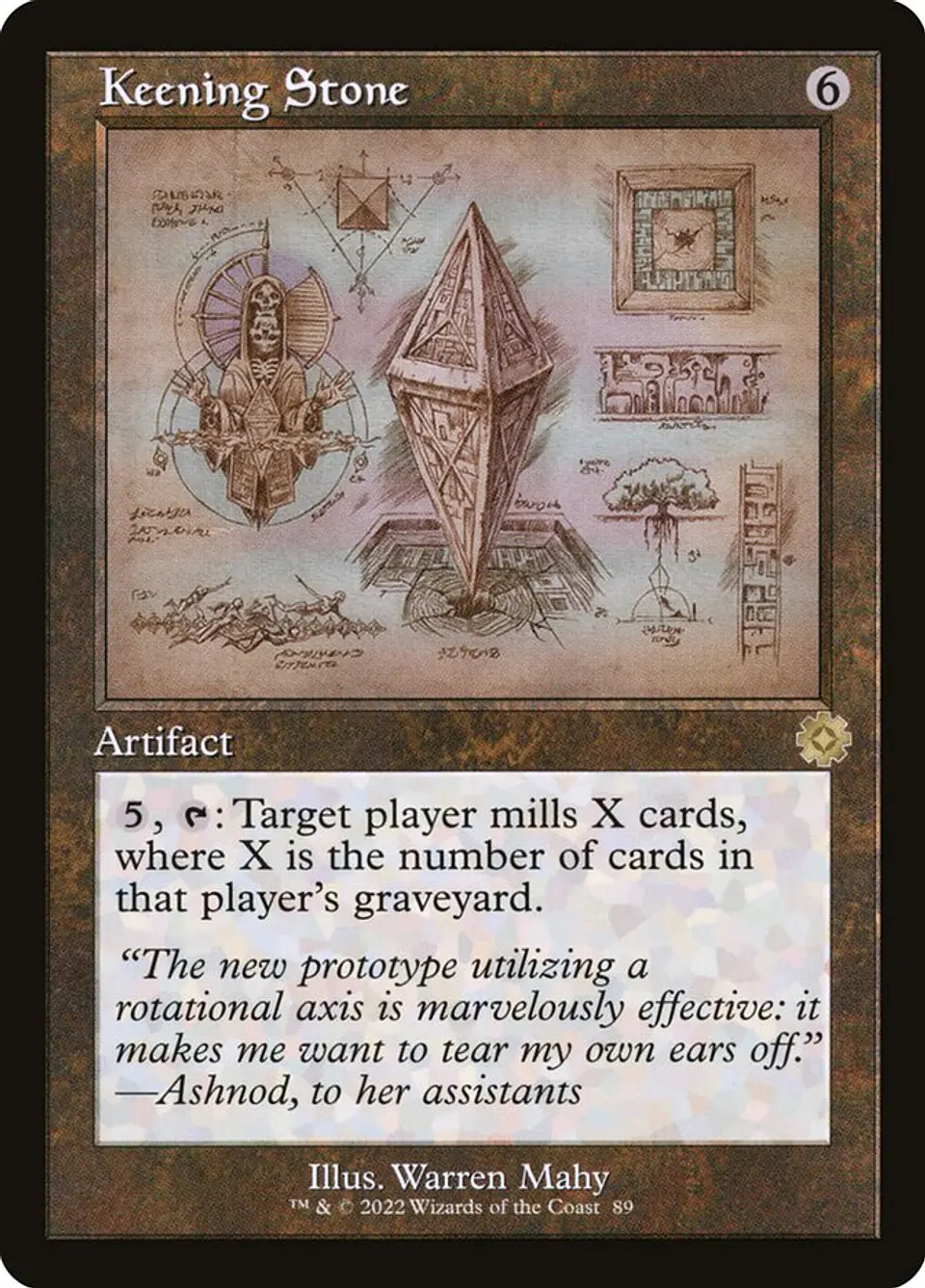 Keening Stone (Retro Frame) | Español | NM | BRR 1