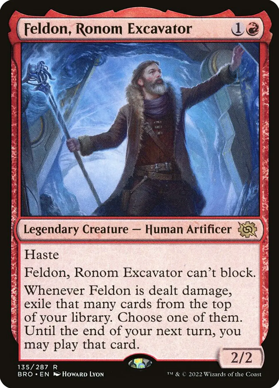 Feldon, Ronom Excavator | Español | NM | BRO 1