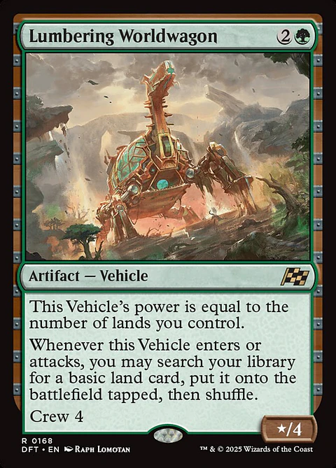 Lumbering Worldwagon | Inglés | NM | DFT