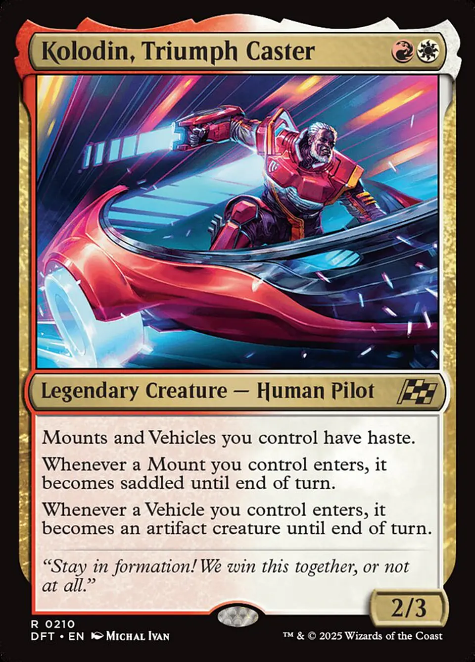 Kolodin, Triumph Caster | Inglés | NM | DFT 1