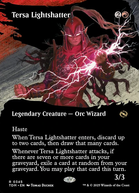 Tersa Lightshatter (Showcase) | Inglés | NM | TDM