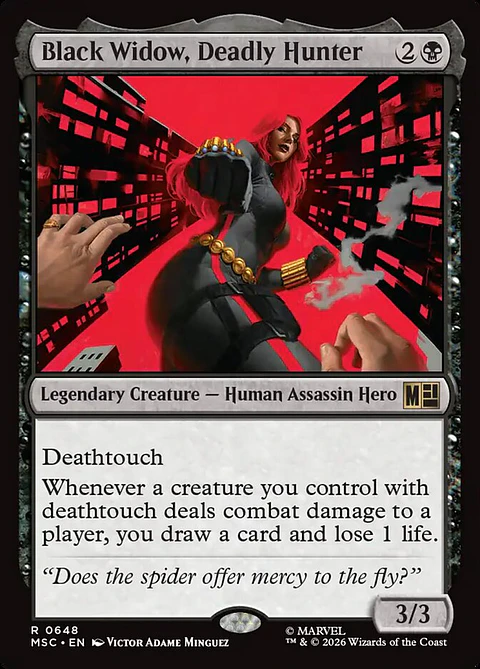 Black Widow, Deadly Hunter | Inglés | NM | MSC