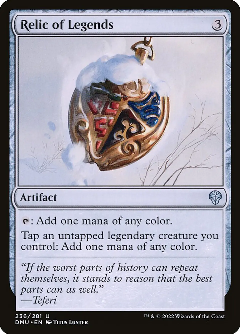 Relic of Legends | Inglés | NM | DMU 1