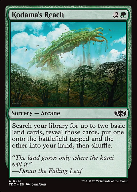 Kodama's Reach | Inglés | NM | TDC