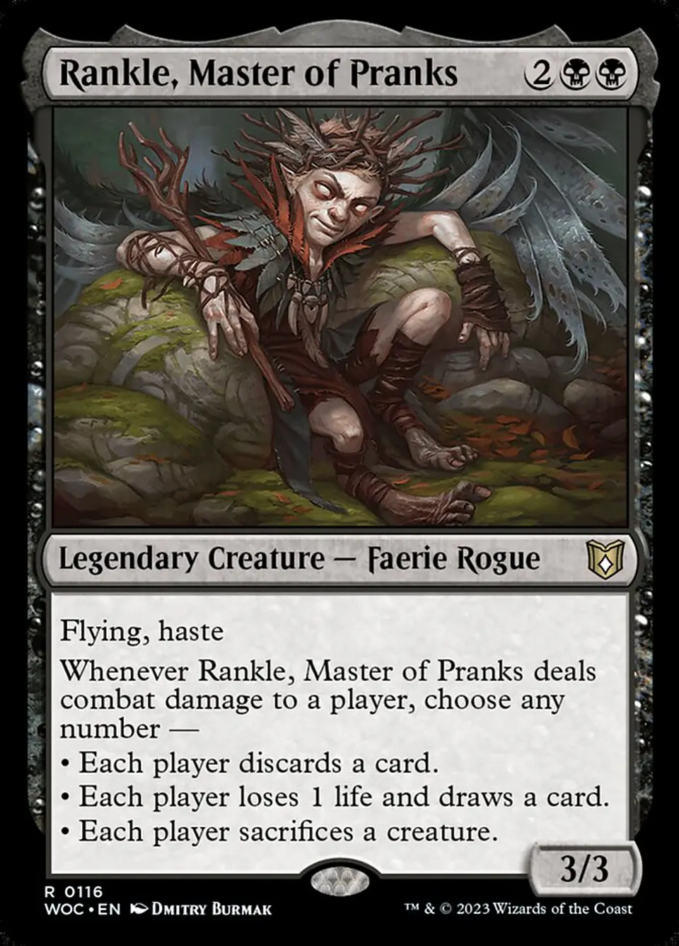 Rankle, Master of Pranks | Inglés | NM | WOC 1